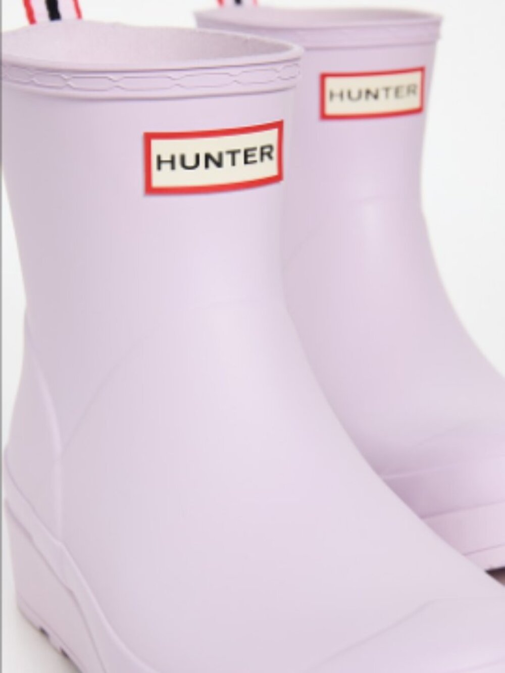 NEW in Box Hunter Play Short Rain Boots Womens 7 Rubber in Mauve